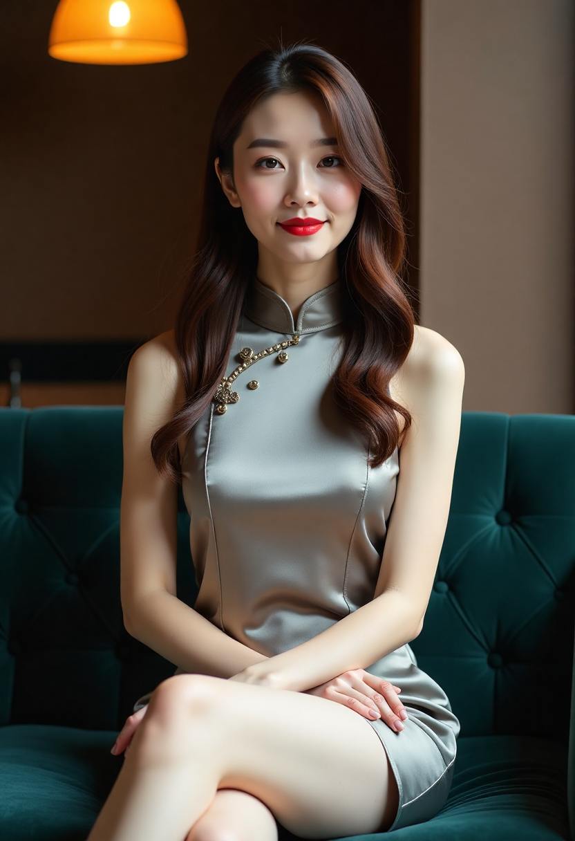 清晨的旧火车站站台